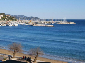 Le Lavandou, T2 Cabine 4 pers, tennis, parking, plage à 10m - FR-1-803-48